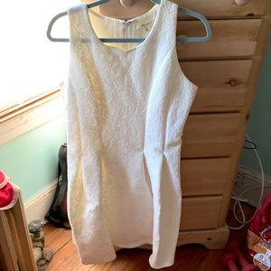 White dress Francesca’s Large